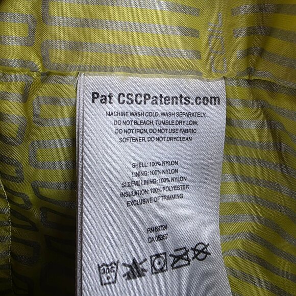 Mens Columbia Thermal Coil Hooded Jacket Black Gray Camo Waterproof Nylon XL - Picture 3 of 6